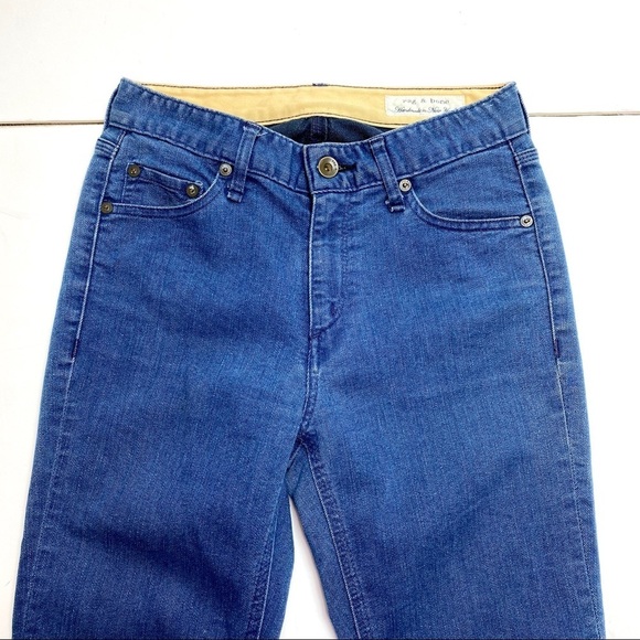 Rag and Bone Handmade Mid Rise Skinny Jeans - Picture 3 of 9